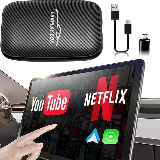 Wireless Carplay Adapter - 3 in 1 Wireless